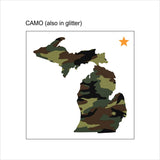 Michigan - 4" decals