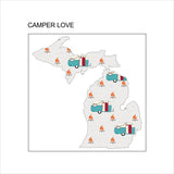 Michigan - 4" decals