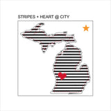 Michigan - 4" decals