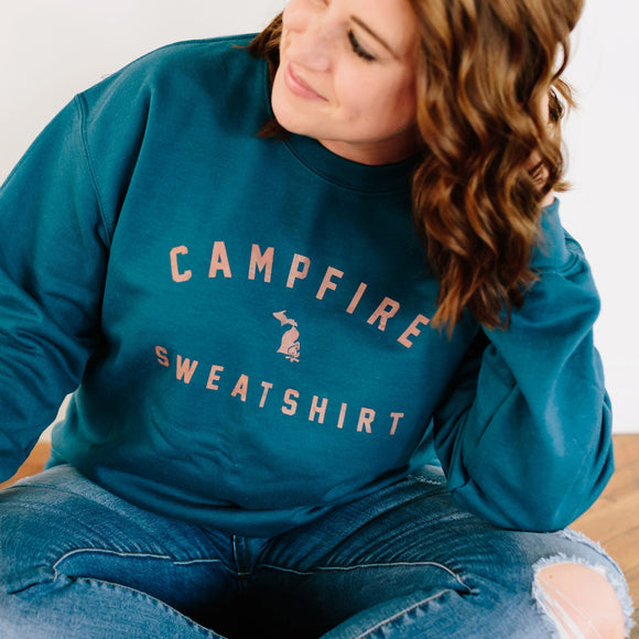 Michigan ~  CAMPFIRE Sweatshirt